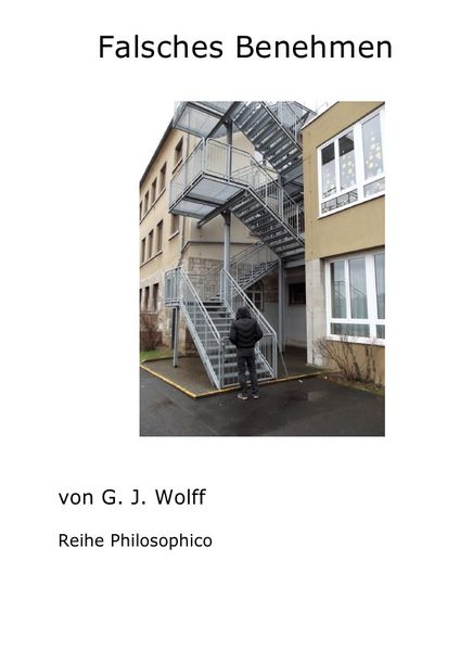 Cover von Falsches Benehmen