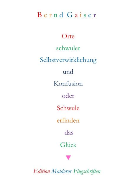 Cover von Orte schwuler Selbstverwirklichung und Konfusion