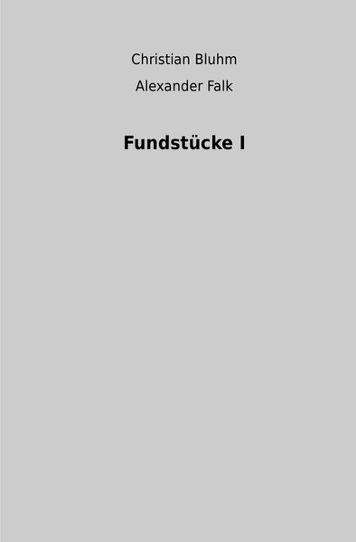 Cover von Fundstücke I