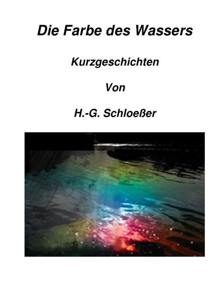 Cover von Die Farbe des Wassers
