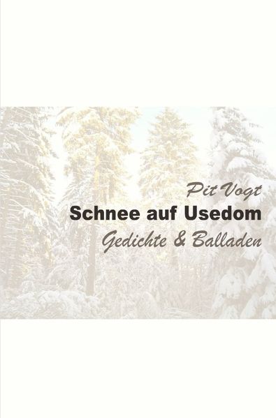 Cover von Schnee auf Usedom