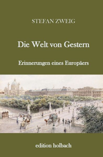 Cover von Die Welt von Gestern