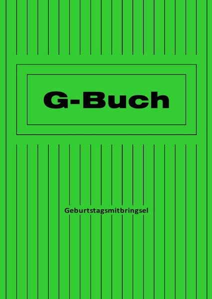 Cover von G-Buch