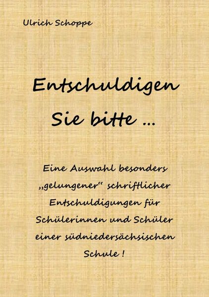 Cover von Entschuldigen Sie bitte …