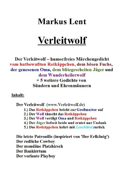 Cover von Verleitwolf