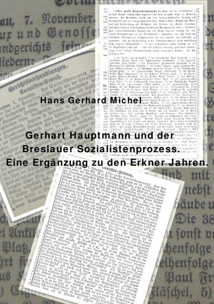 Cover von Gerhart Hauptmann und der Breslauer Sozialistenprozess