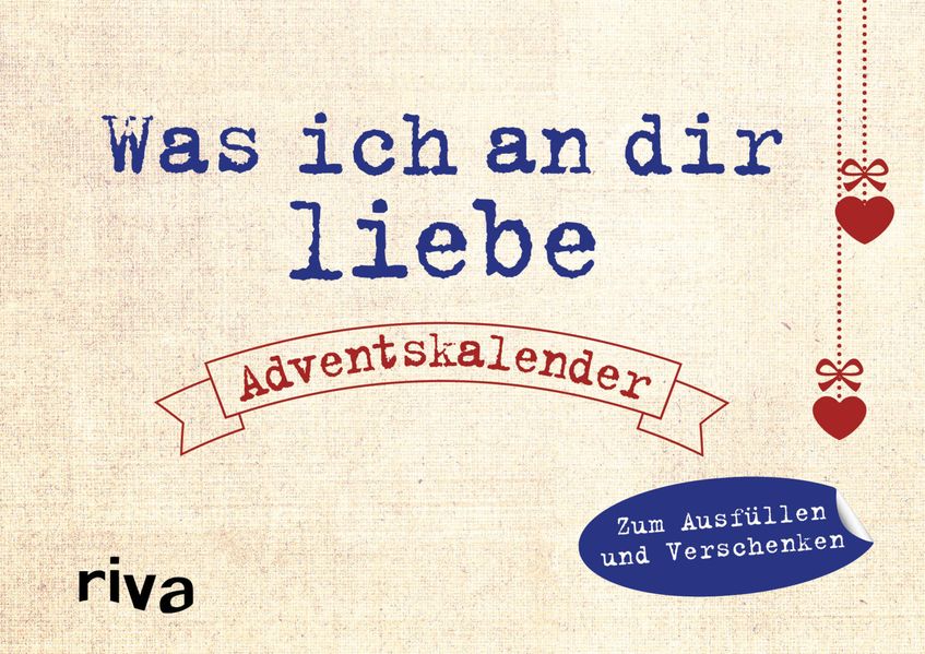 Cover von Was ich an dir liebe – Adventskalender