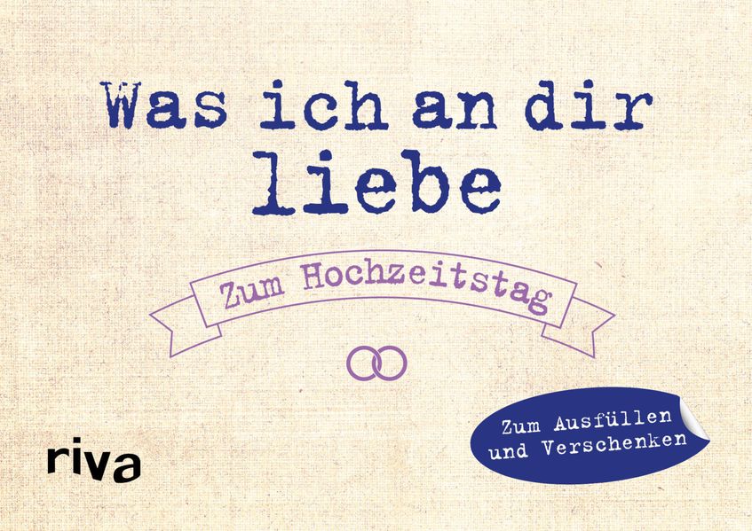 Cover von Was ich an dir liebe – Zum Hochzeitstag