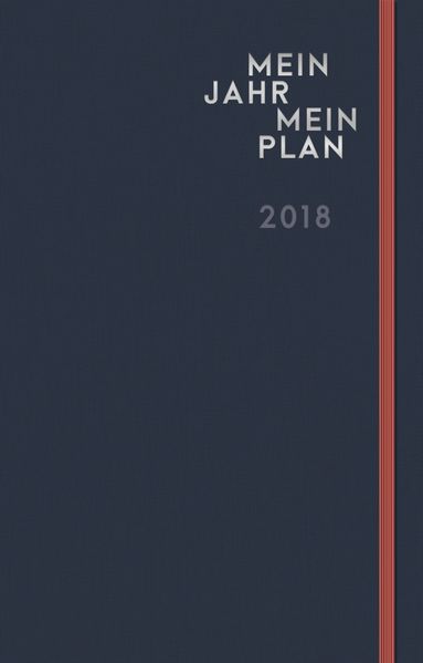 Cover von Mein Jahr – mein Plan: 2018 (Kalender)