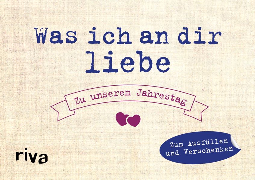 Cover von Was ich an dir liebe – Zu unserem Jahrestag