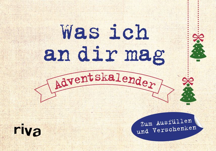 Cover von Was ich an dir mag – Adventskalender