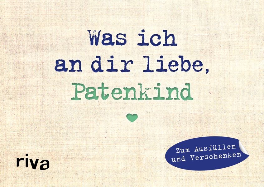 Cover von Was ich an dir liebe, Patenkind – Miniversion