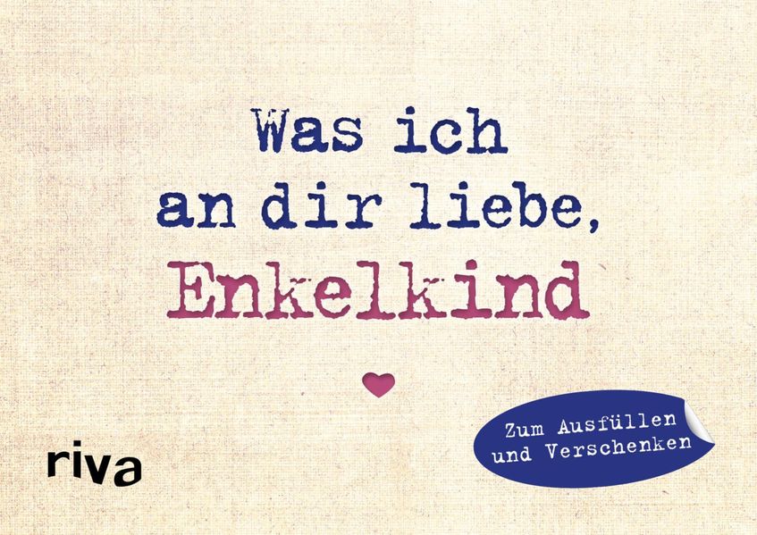Cover von Was ich an dir liebe, Enkelkind – Miniversion