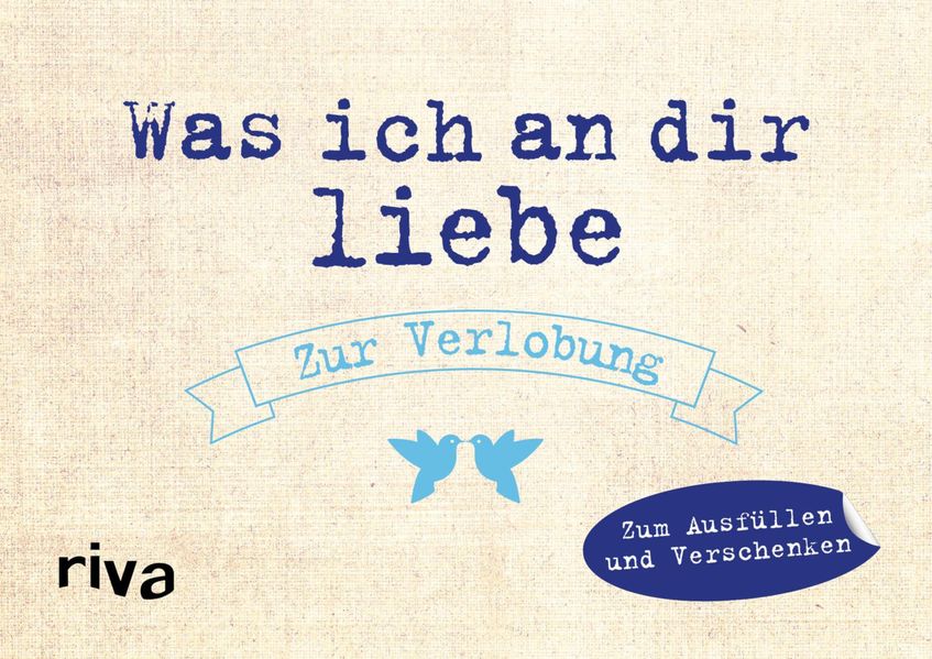 Cover von Was ich an dir liebe – Zur Verlobung
