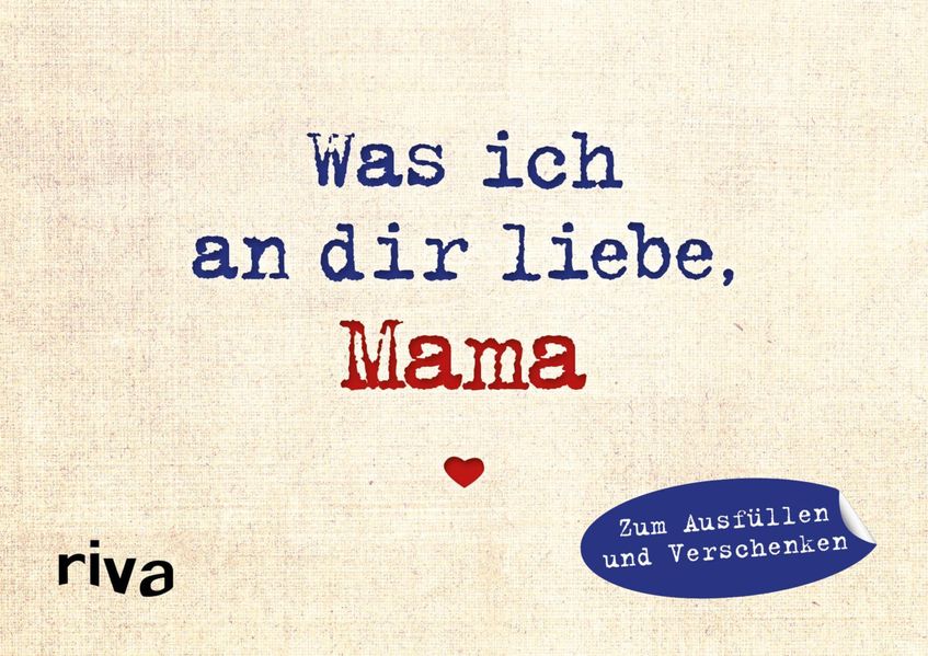 Cover von Was ich an dir liebe, Mama – Miniversion
