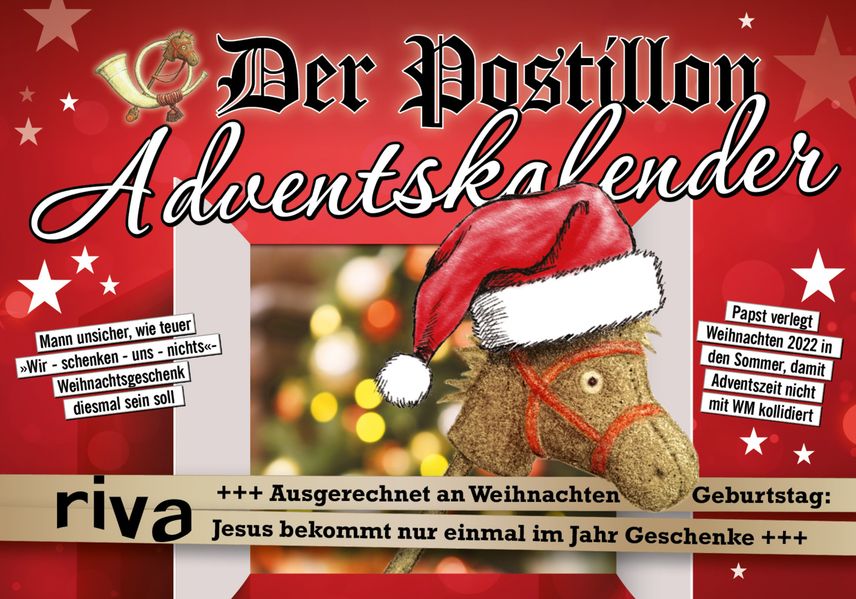 Cover von Der Postillon Adventskalender