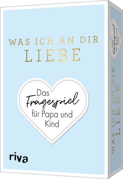 Cover von Was ich an dir liebe – Das Fragespiel für Papa und Kind