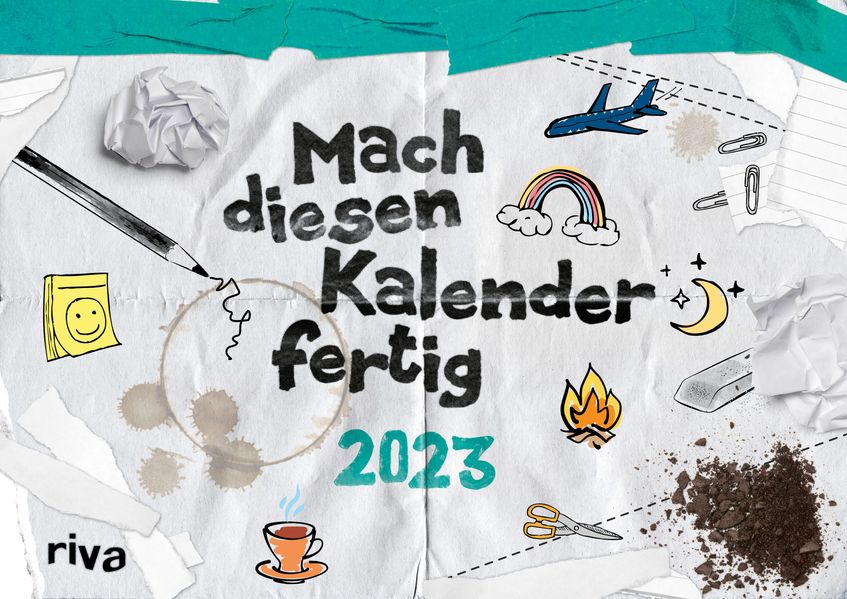 Cover von Mach diesen Kalender fertig 2023