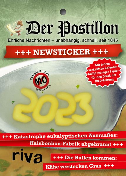 Cover von Der Postillon +++ Newsticker +++ 2023