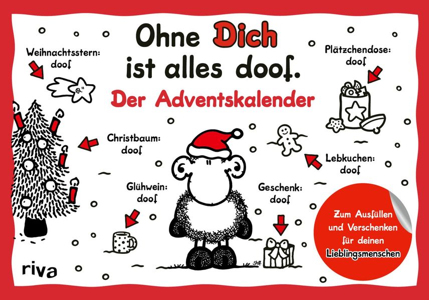 Cover von Ohne Dich ist alles doof – Der Adventskalender
