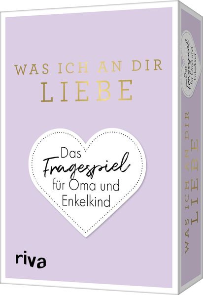 Cover von Was ich an dir liebe – Das Fragespiel für Oma und Enkelkind