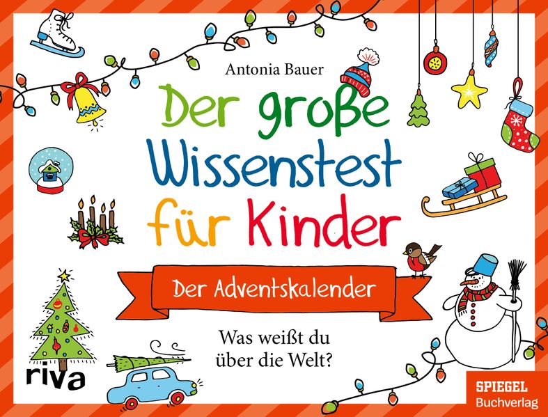 Cover von Der große Wissenstest für Kinder – Der Adventskalender