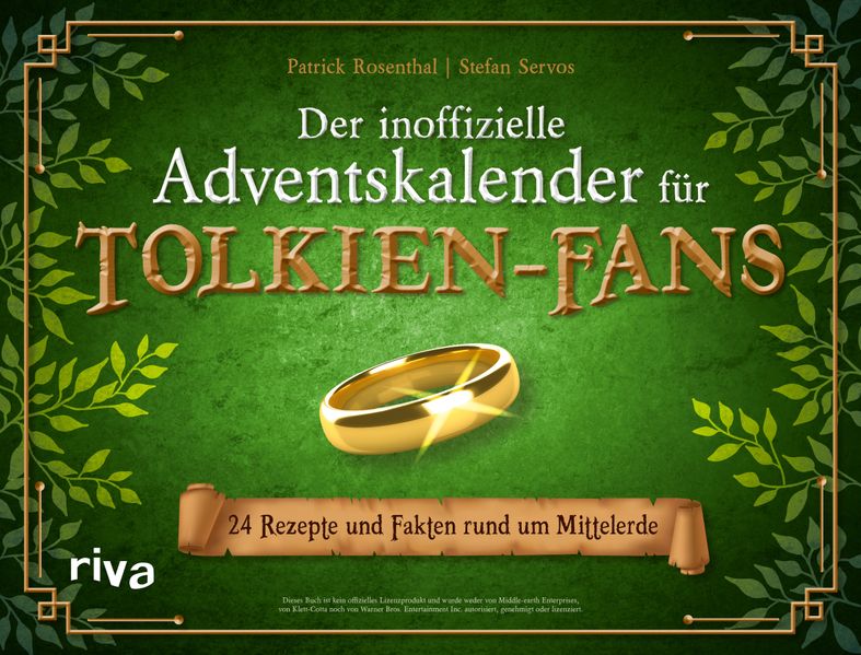 Cover von Der inoffizielle Adventskalender für Tolkien-Fans