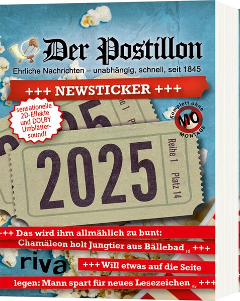 Cover von Der Postillon +++ Newsticker +++ 2025
