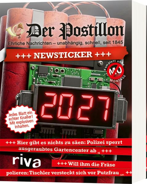 Cover von Der Postillon +++ Newsticker +++ 2027