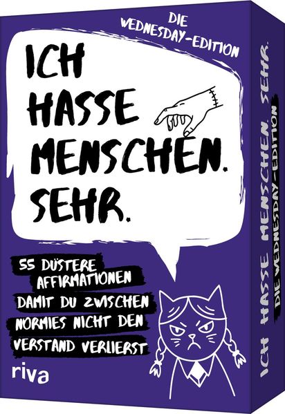 Cover von Ich hasse Menschen. Sehr. Die Wednesday-Edition