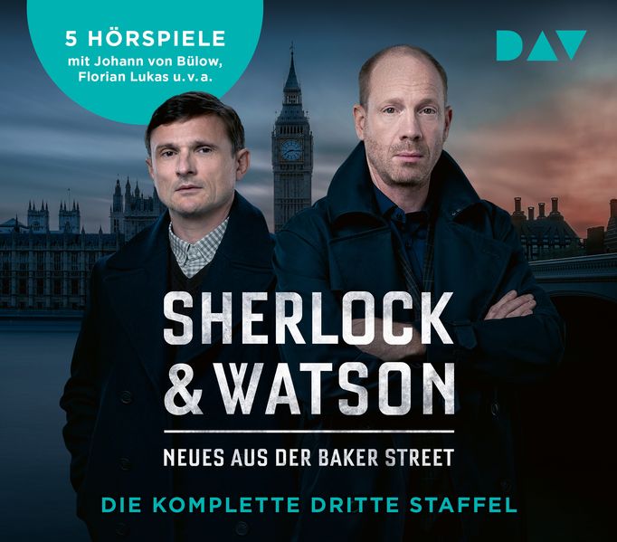 Cover von Sherlock & Watson – Neues aus der Baker Street. Die komplette dritte Staffel