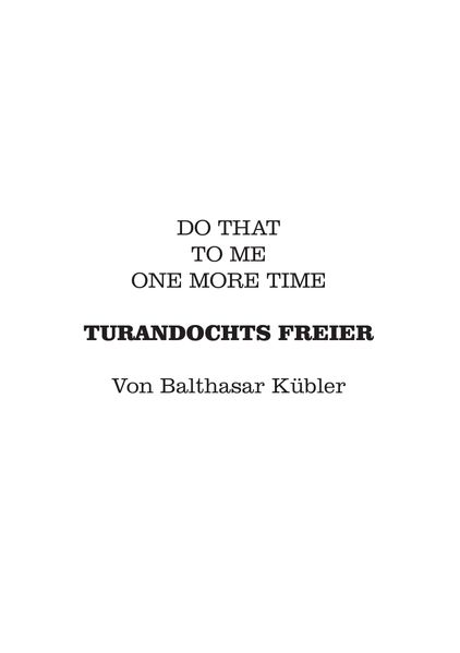 Cover von Turandochts Freier