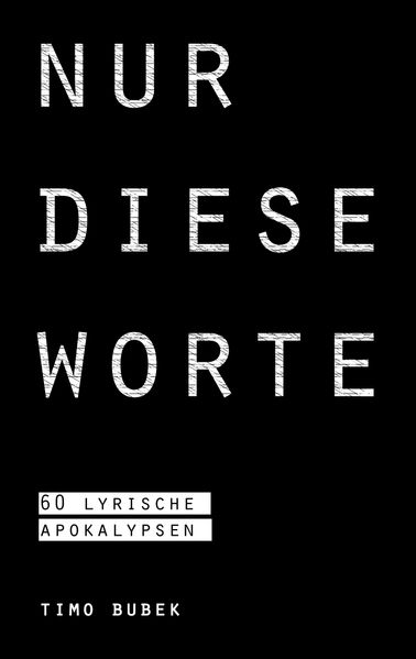 Cover von Nur diese Worte