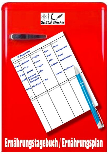 Cover von Ernährungstagebuch – Ernährungsplaner für 3 bis 6 Monate