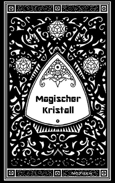Cover von Magischer Kristall (Notizbuch)