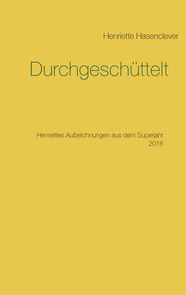Cover von Durchgeschüttelt