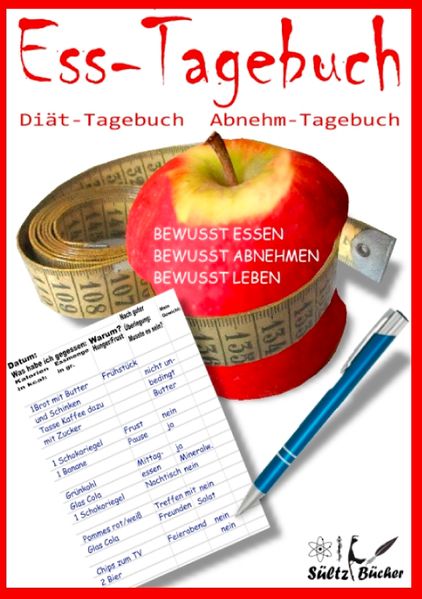 Cover von Ess-Tagebuch Diät-Tagebuch Abnehm-Tagebuch