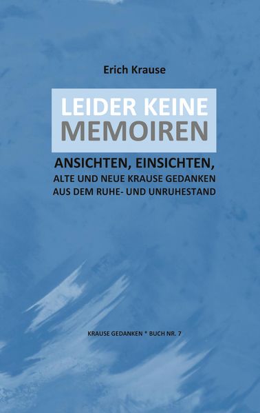 Cover von LEIDER KEINE MEMOIREN