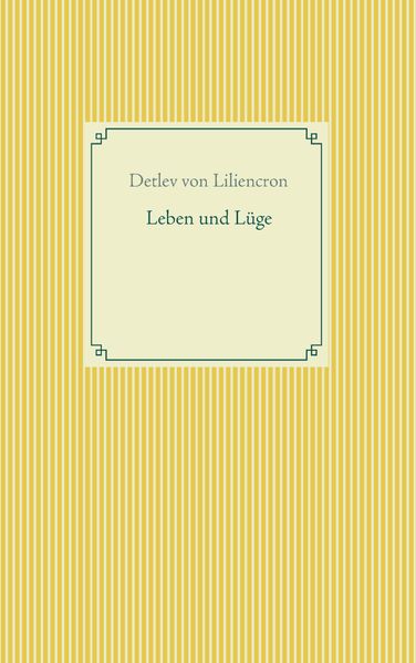 Cover von Leben und Lüge