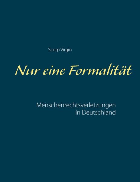 Cover von Nur eine Formalität