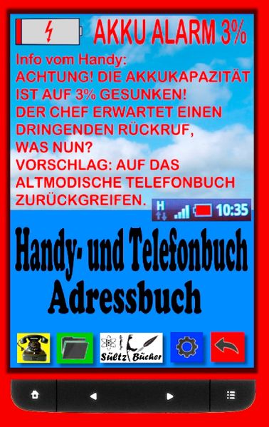 Cover von Handy- und Telefonbuch – Adressbuch