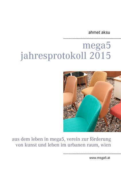 Cover von mega5 Jahresprotokoll 2015