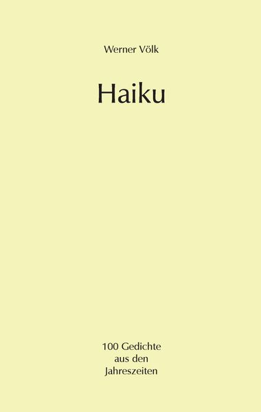 Cover von Haiku