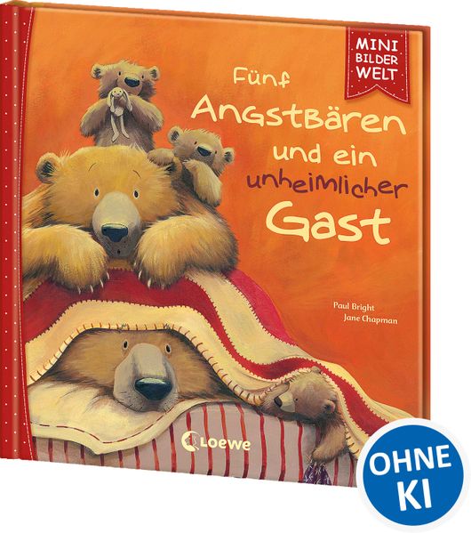 Cover von Mini-Bilderwelt – Fünf Angstbären und ein unheimlicher Gast