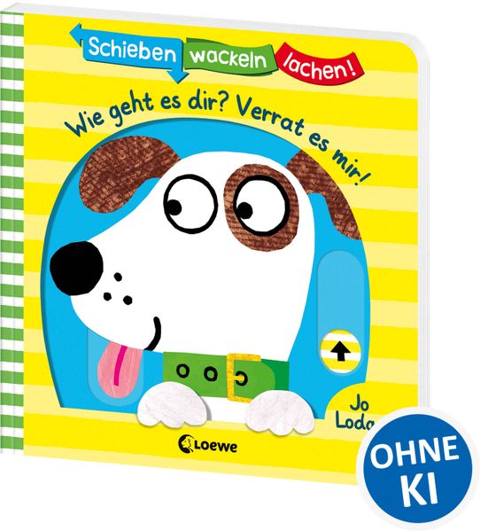 Cover von Schieben, Wackeln, Lachen! – Wie geht es dir? Verrat es mir!