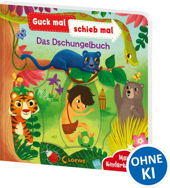 Cover von Guck mal, schieb mal! Meine Kinderklassiker – Das Dschungelbuch