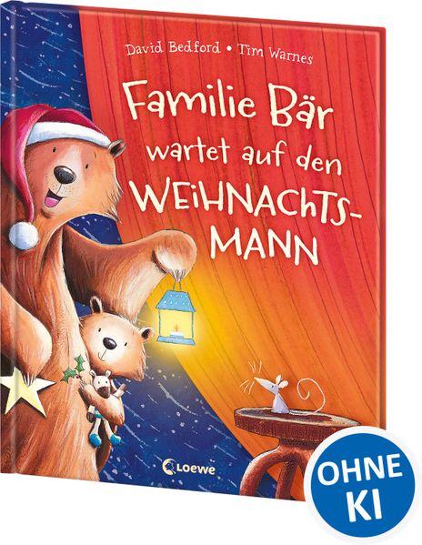 Cover von Familie Bär wartet auf den Weihnachtsmann