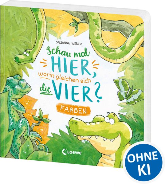 Cover von Schau mal hier, worin gleichen sich die vier? – Farben