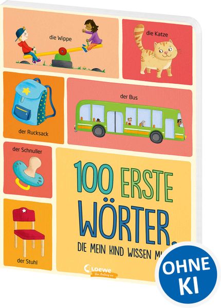Cover von 100 erste Wörter, die mein Kind wissen muss