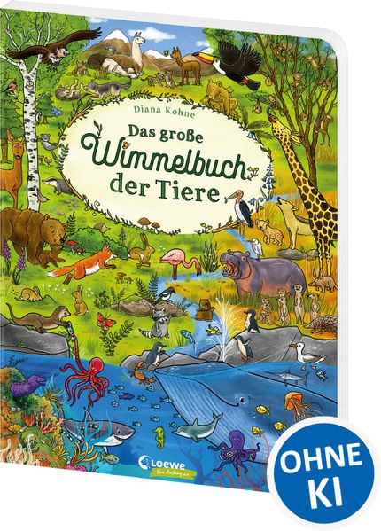Cover von Das große Wimmelbuch der Tiere
